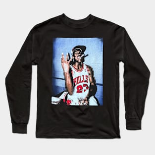 Michael Jordan 4 Champs Long Sleeve T-Shirt